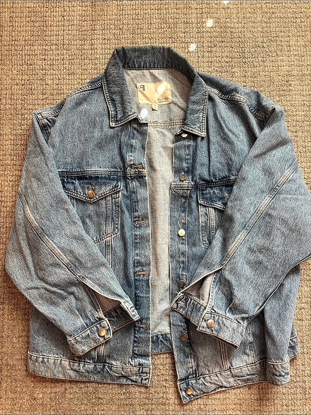 Pilcro Blue Denim Jacket